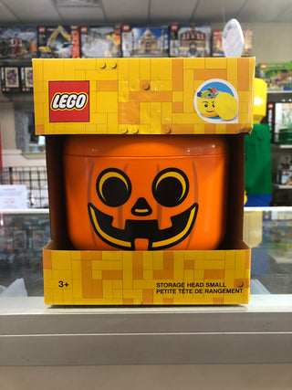 Minifigure Head Storage Container Small - Pumpkin Jack O'Lantern, 5006590 Building Kit LEGO®   