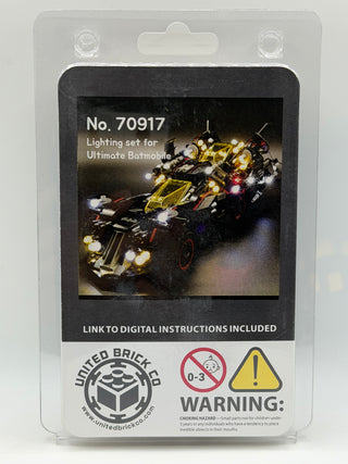 Ultimate Batmobile 70917 Custom Lighting Kit for LEGO® Set