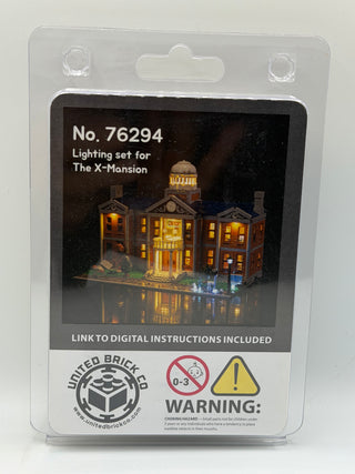 The X-Mansion 76294 Custom Lighting Kit for LEGO® Set