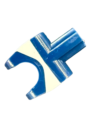 Technic, Axle Connector 2 x 3 with Ball Joint Socket and Axle Socket with Molded White Rubber Insert Pattern, Part# x1192px2