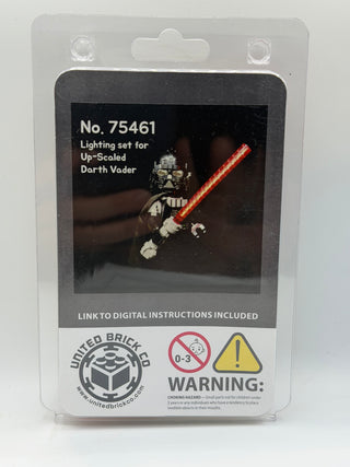 Up-Scaled Darth Vader 75461 Custom Lighting Kit for LEGO® Set