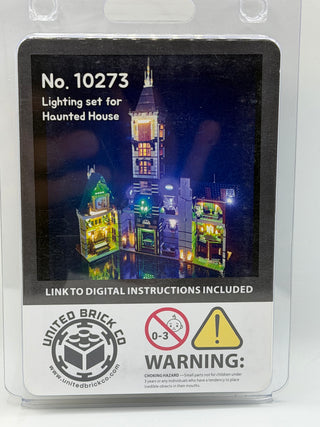 Haunted House 10273 Custom Lighting Kit for LEGO® Set