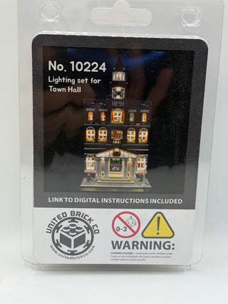Town Hall 10224 Custom Lighting Kit for LEGO® Set