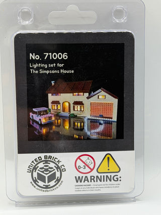 The Simpsons House 71006 Custom Lighting Kit for LEGO® Set