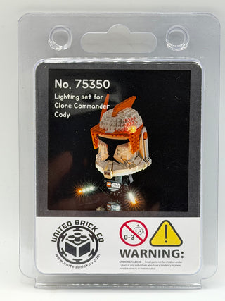 Clone Commander Cody 75350 Custom Lighting Kit for LEGO® Set