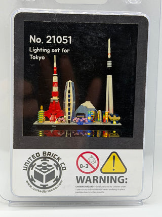 Tokyo Skyline 21051 Custom Lighting Kit for LEGO® Set