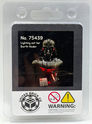 Darth Vader Bust 75439 Custom Lighting Kit for LEGO® Set