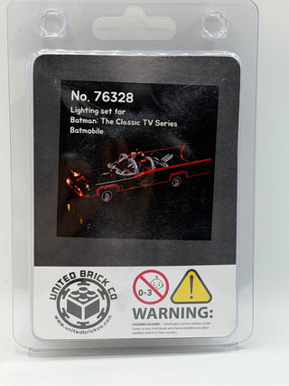 Batman: The Classic TV Series Batmobile 76328 Custom Lighting Kit for LEGO® Set