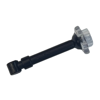 Minifigure, Utensil Wand with Molded Trans-Clear Stud Pattern, Part# 102498pb01