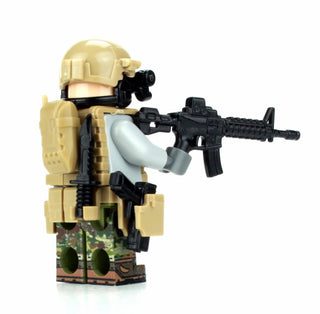 Modern British SAS Commando, BB38 Custom minifigure Battle Brick   