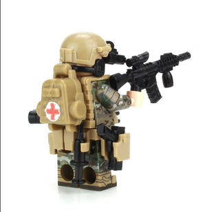 U.S. Air Force Pararescue "PJ" OCP Custom Minifigure, BB10 Custom minifigure Battle Brick   