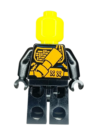 Cole - Knee Pads, Armor, Hair, njo0250 Minifigure United Brick Co®