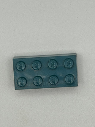 Modulex Set 1142-08 MX Teal Blue 2x4 Bricks x200 1963-1974