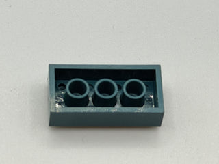 Modulex Set 1142-08 MX Teal Blue 2x4 Bricks x200 1963-1974