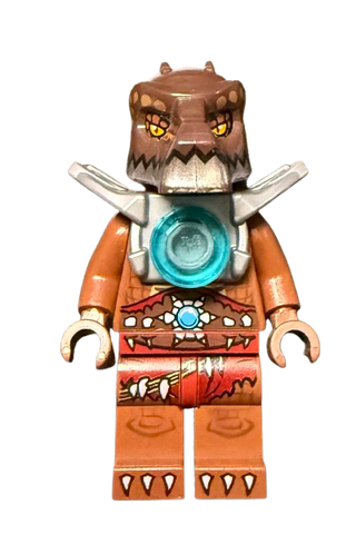 Crug - Flat Silver Armor, loc109 - LEGO® LEGENDS OF CHIMA Minifigure