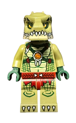 Crocodile Warrior 1, loc122 - LEGO® LEGENDS OF CHIMA Minifigure