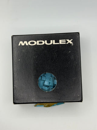 Modulex Set 1121-11 MX Pastel Blue 1x2 Bricks x200 1975-1981
