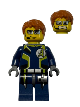 Agent Fuse, agt010 - LEGO® Agents Minifigure