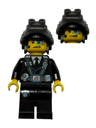 Agent Curtis Bolt with Goggles, uagt015 - LEGO® Ultra Agents Minifigure