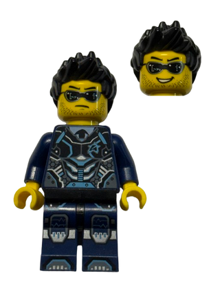 Agent Steve Zeal, uagt022 - LEGO® Ultra Agents Minifigure