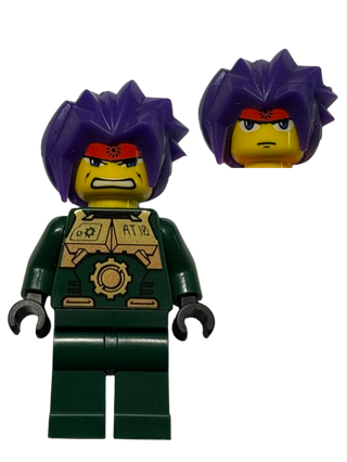 Ryo - Gold Armor, exf014 - LEGO® Exo-Force Minifigure