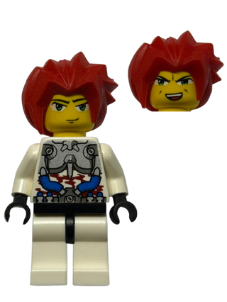 Ha-Ya-To - Silver Armor, exf025 - LEGO® Exo-Force Minifigure