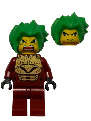 Takeshi - Gold Armor, exf017 - LEGO® Exo-Force Minifigure
