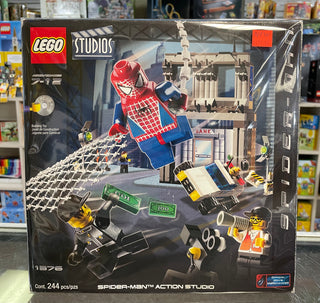 Lego studios spider hot sale man