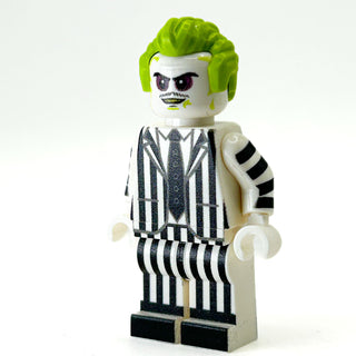 Beetlejuice Minifig made using LEGO parts Custom minifigure B3 Customs
