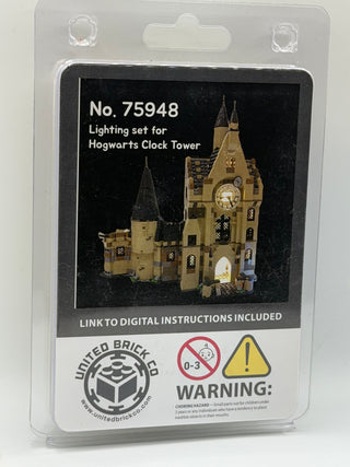 Hogwarts Clock Tower 75948 Custom Lighting Kit for LEGO® Set