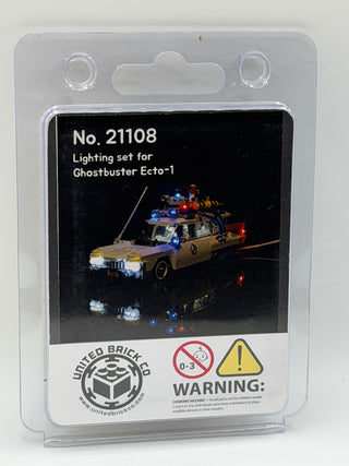Ghostbusters Ecto-1 21108 Custom Lighting Kit for LEGO® Set