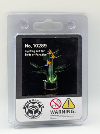 Birds of Paradise Botanicals 10289 Custom Lighting Kit for LEGO® Set