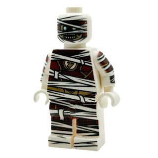 RED SPEEDSTER as Mummy Minifig made using LEGO parts Custom Minifigure B3 Customs