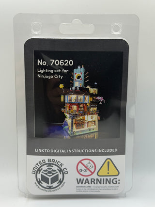 Ninjago City 70620 Custom Lighting Kit for LEGO® Set