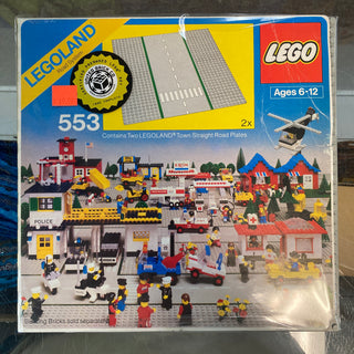 Straight Road Plates - 553-1 Building Kit LEGO®   