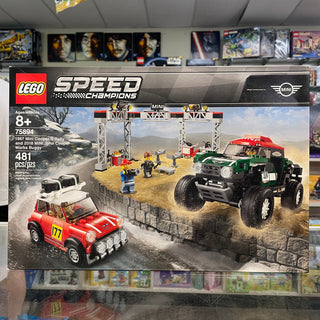 1967 Mini Cooper S Rally and 2018 MINI John Cooper Works Buggy, 75894 LEGO® Speed Champions Set Building Kit LEGO®
