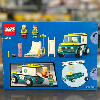 Emergency Ambulance and Snowboarder - 60403 Building Kit LEGO®