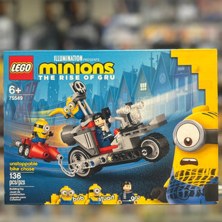 Unstoppable Bike Chase, 75549 LEGO® Minions Set Building Kit LEGO®