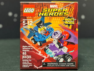 Mighty Micros: Wolverine vs. Magneto, 76073 Building Kit LEGO®