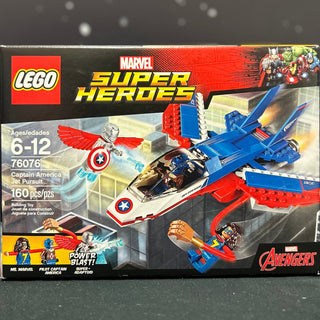 Captain America Jet Pursuit, 76076 Building Kit LEGO®
