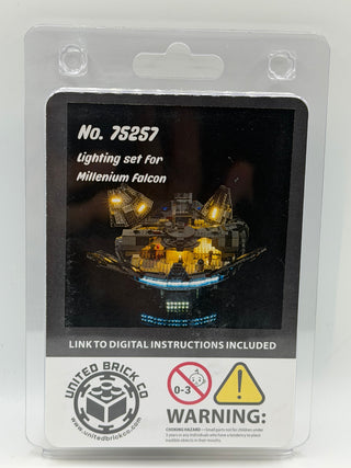 Millenium Falcon 75257 Custom Lighting Kit for LEGO® Set