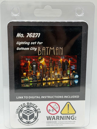 Batman Gotham City 76271 Custom Lighting Kit for LEGO® Set