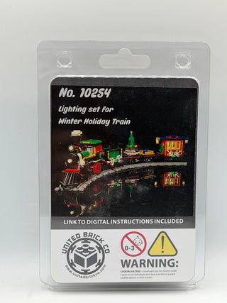 Winter Holiday Train 10254 Custom Lighting Kit for LEGO® Set