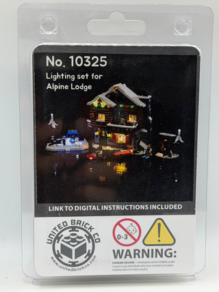 Alpine Lodge 10325 Custom Lighting Kit for LEGO® Set