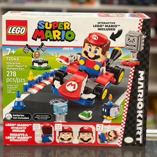 Interactive LEGO Mario & Standard Kart, 72043 Building Kit LEGO®