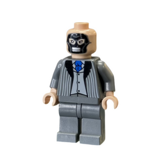 Death Eater (Lucius Malfoy) - Dark Bluish Gray Dementor Style Cape, hp073a Minifigure LEGO®