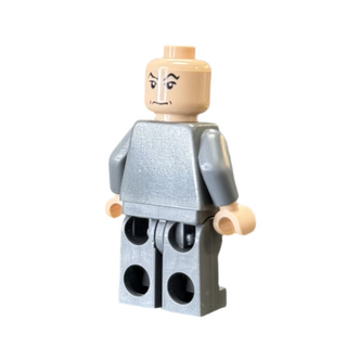 Death Eater (Lucius Malfoy) - Dark Bluish Gray Dementor Style Cape, hp073a Minifigure LEGO®