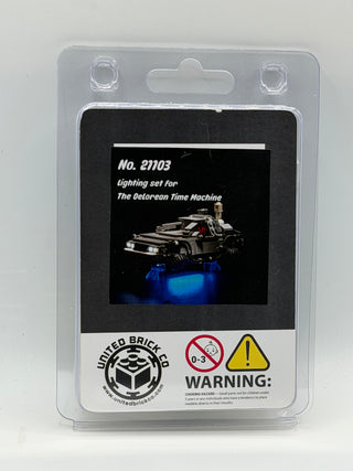 The Delorean Time Machine 21103 Custom Lighting Kit for LEGO® Set
