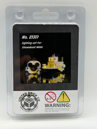 Steamboat Willie 21317 Custom Lighting Kit for LEGO® Set