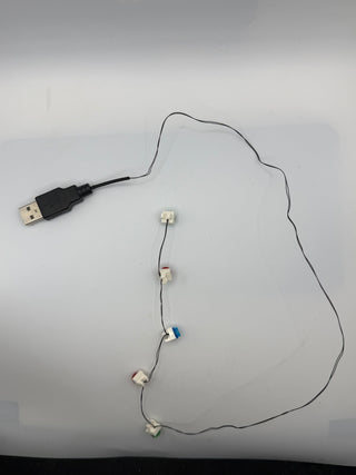 Blinking LED Christmas Lights, USB Powered, LUS-10199